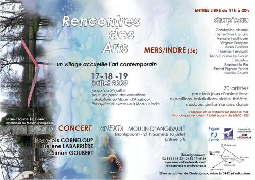 rencontres des arts mers sur indre