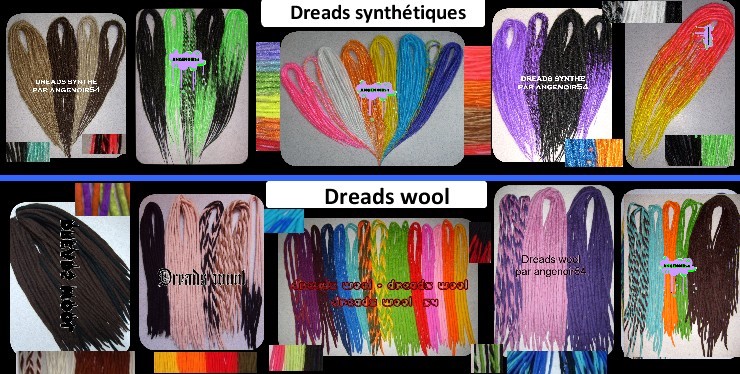 comment poser dreads synthétiques