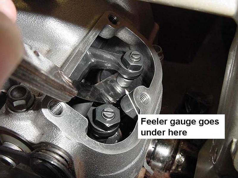 Honda outboard valve clearance #3