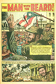 battle10 - The man with the beard ! (comic unitario, la historia de Fidel Castro según Stan Lee)