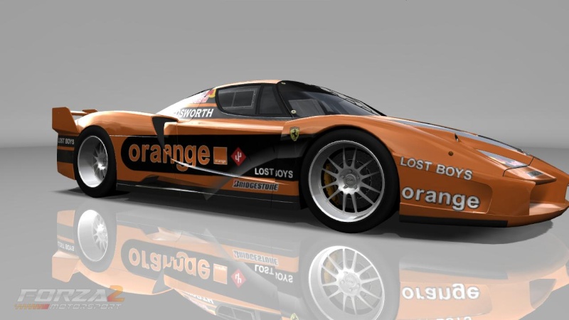 The car below is the Orange Arrows F1 car from the 2002 03 season