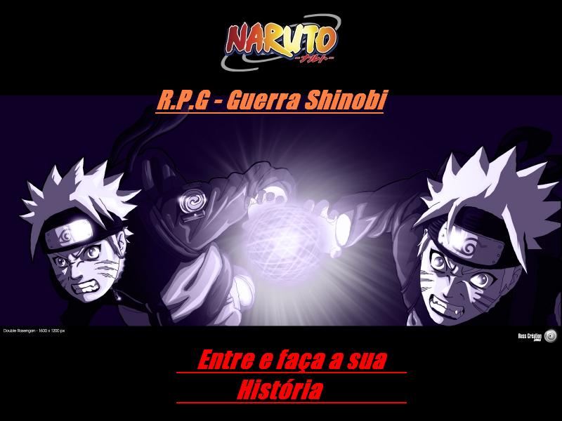A guerra sangrenta do universo shinobi