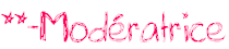 MODERATRICE MODERATRICE